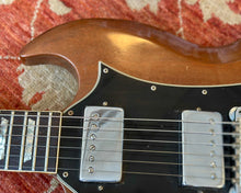 Load image into Gallery viewer, Modified 1970s Gibson SG Standard - Custom Order - Left-Handed in Walnut w/ OHSC &amp; Paperwork
