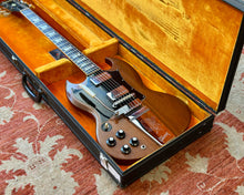 Load image into Gallery viewer, Modified 1970s Gibson SG Standard - Custom Order - Left-Handed in Walnut w/ OHSC &amp; Paperwork
