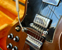 Load image into Gallery viewer, Modified 1970s Gibson SG Standard - Custom Order - Left-Handed in Walnut w/ OHSC &amp; Paperwork
