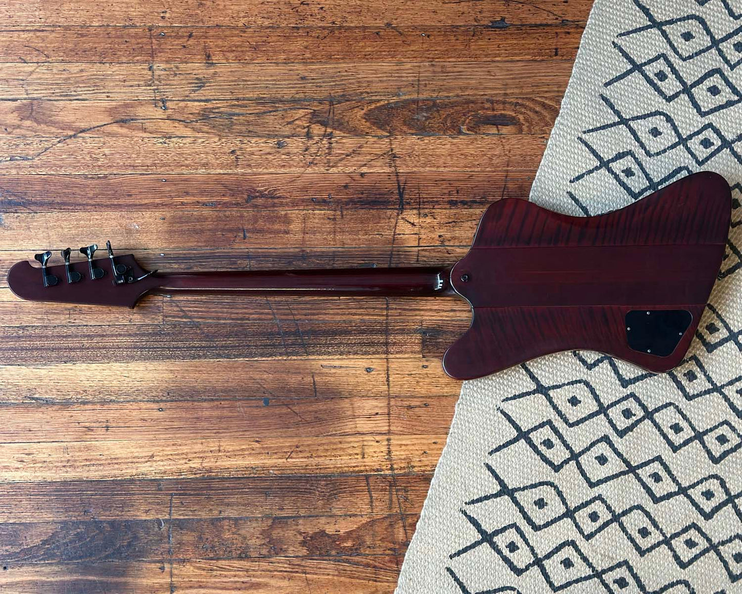 2008 Gibson Thunderbird IV Nikki Sixx Signature Model -  "Blackbird" - Satin Cherry w/ OHSC