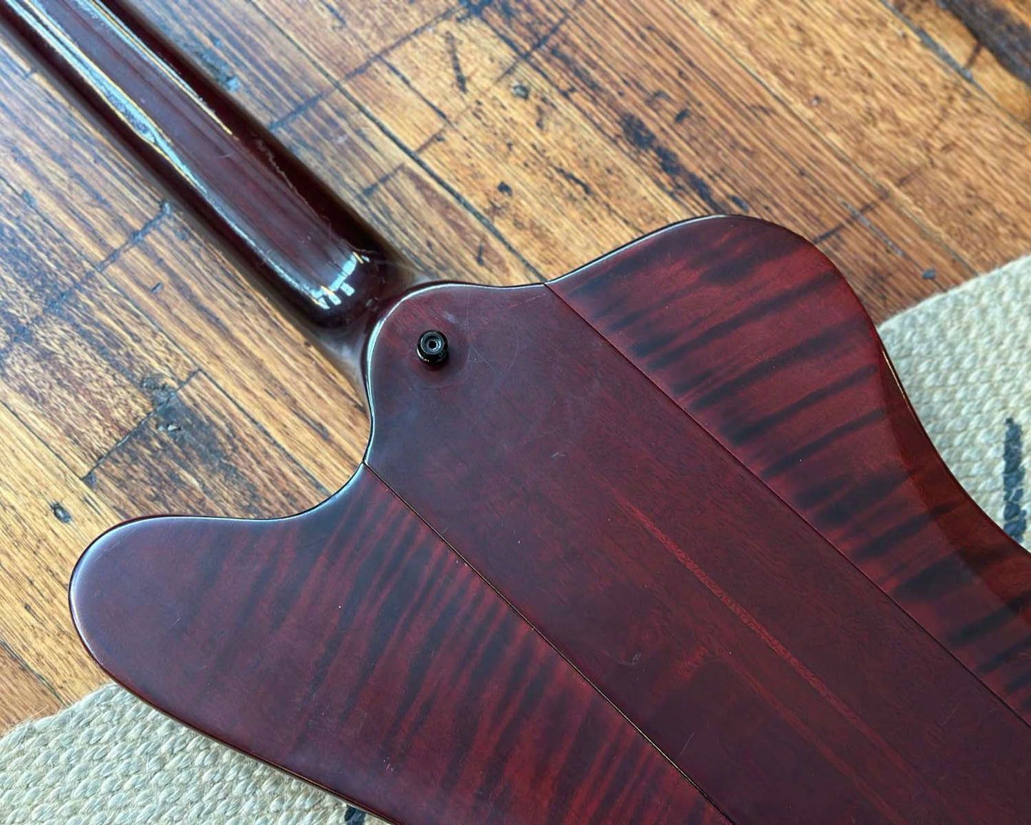 2008 Gibson Thunderbird IV Nikki Sixx Signature Model -  "Blackbird" - Satin Cherry w/ OHSC