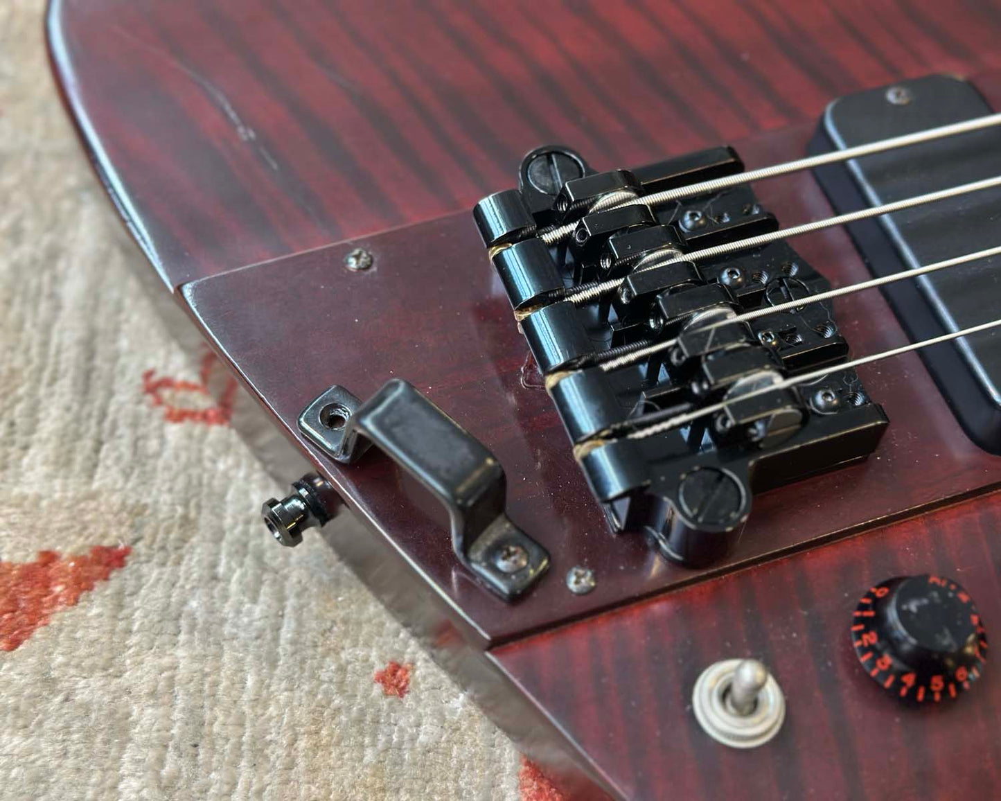 2008 Gibson Thunderbird IV Nikki Sixx Signature Model -  "Blackbird" - Satin Cherry w/ OHSC