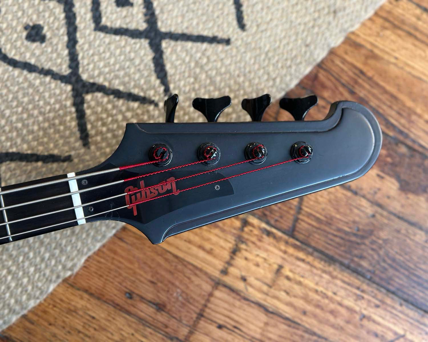 2008 Gibson Thunderbird IV Nikki Sixx Signature Model -  "Blackbird" - Satin Cherry w/ OHSC