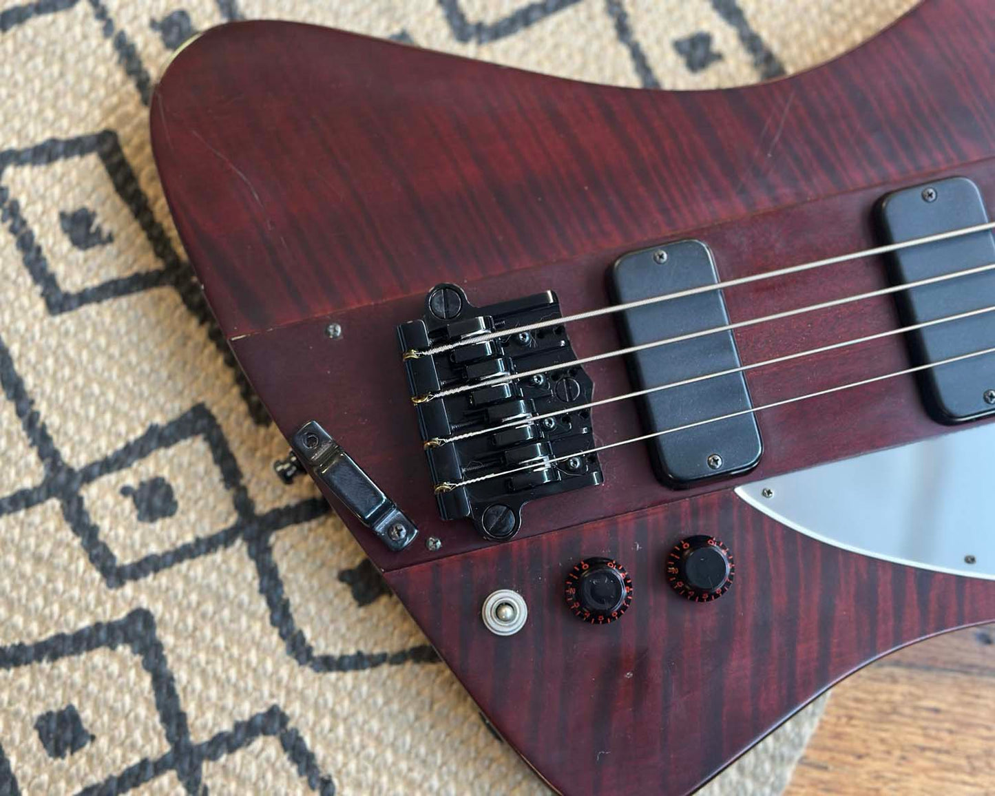 2008 Gibson Thunderbird IV Nikki Sixx Signature Model -  "Blackbird" - Satin Cherry w/ OHSC