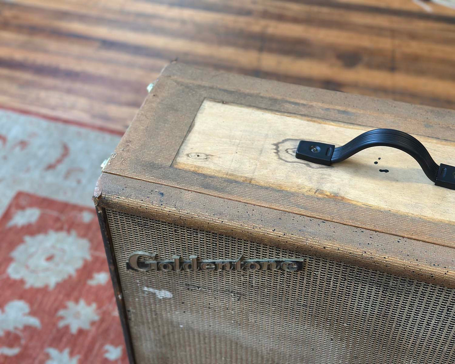 1966 Goldentone 1756 Bassmaster 40 'Fliptop' Head & Cabinet