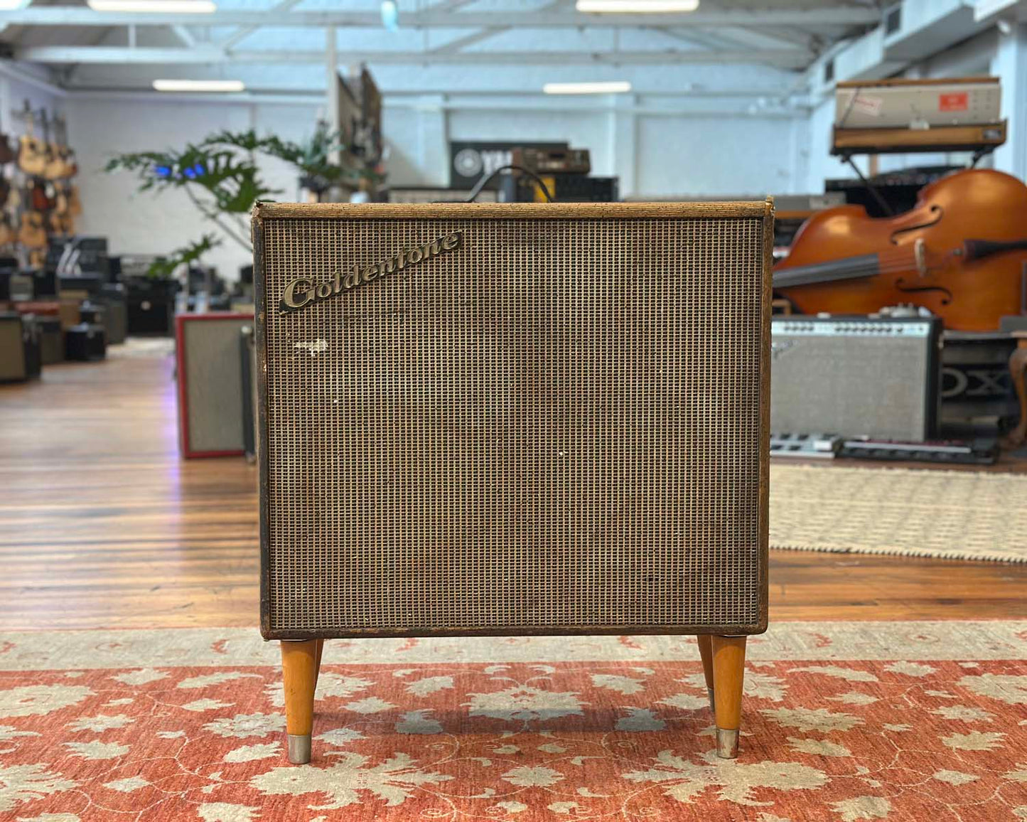 1966 Goldentone 1756 Bassmaster 40 'Fliptop' Head & Cabinet