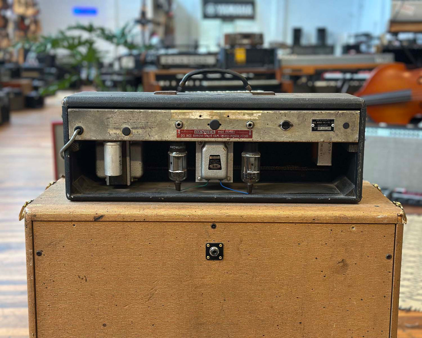 1966 Goldentone 1756 Bassmaster 40 'Fliptop' Head & Cabinet