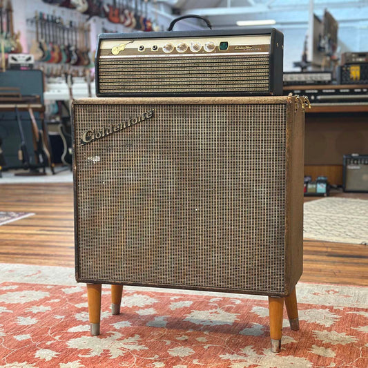 1966 Goldentone 1756 Bassmaster 40 'Fliptop' Head & Cabinet