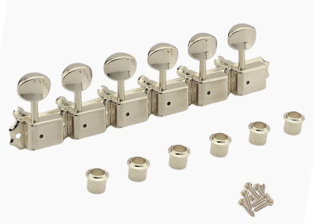 ギター GOTOH Machine Heads SD91_MG_05M_L6 Gotoh SD91 Nickel Magnum Lock Vintage Guitar Machine