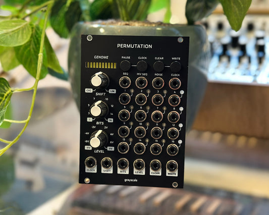 Grayscale Permutation 18HP Black