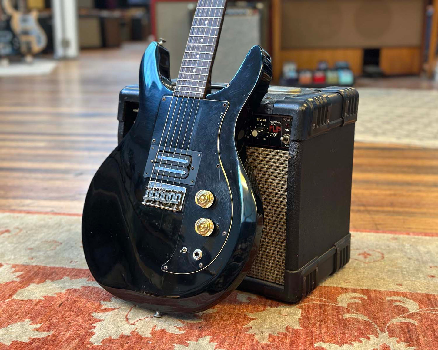 Greco APW-500 Ampeg Dan Armstrong Copy - Black