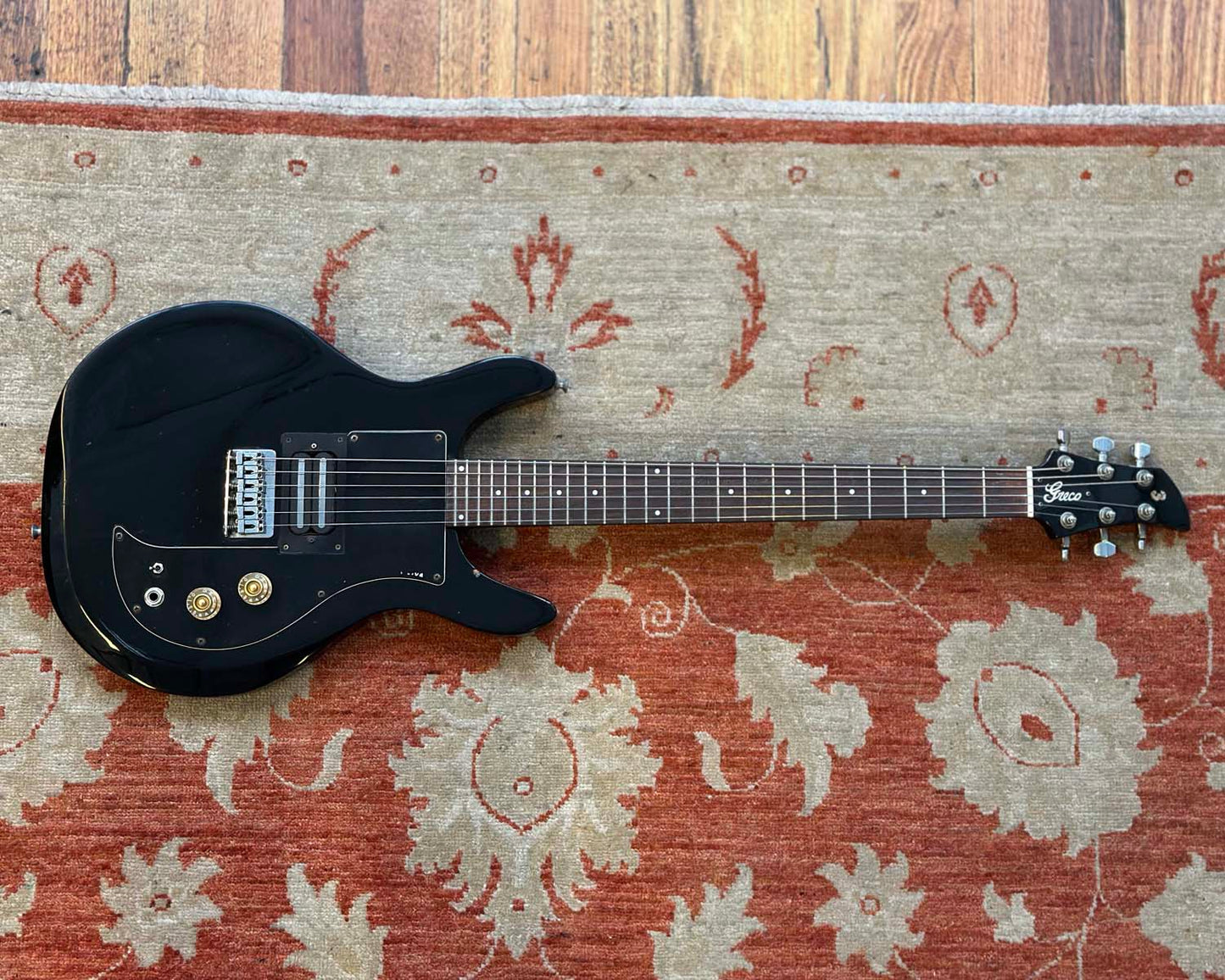Greco APW-500 Ampeg Dan Armstrong Copy - Black