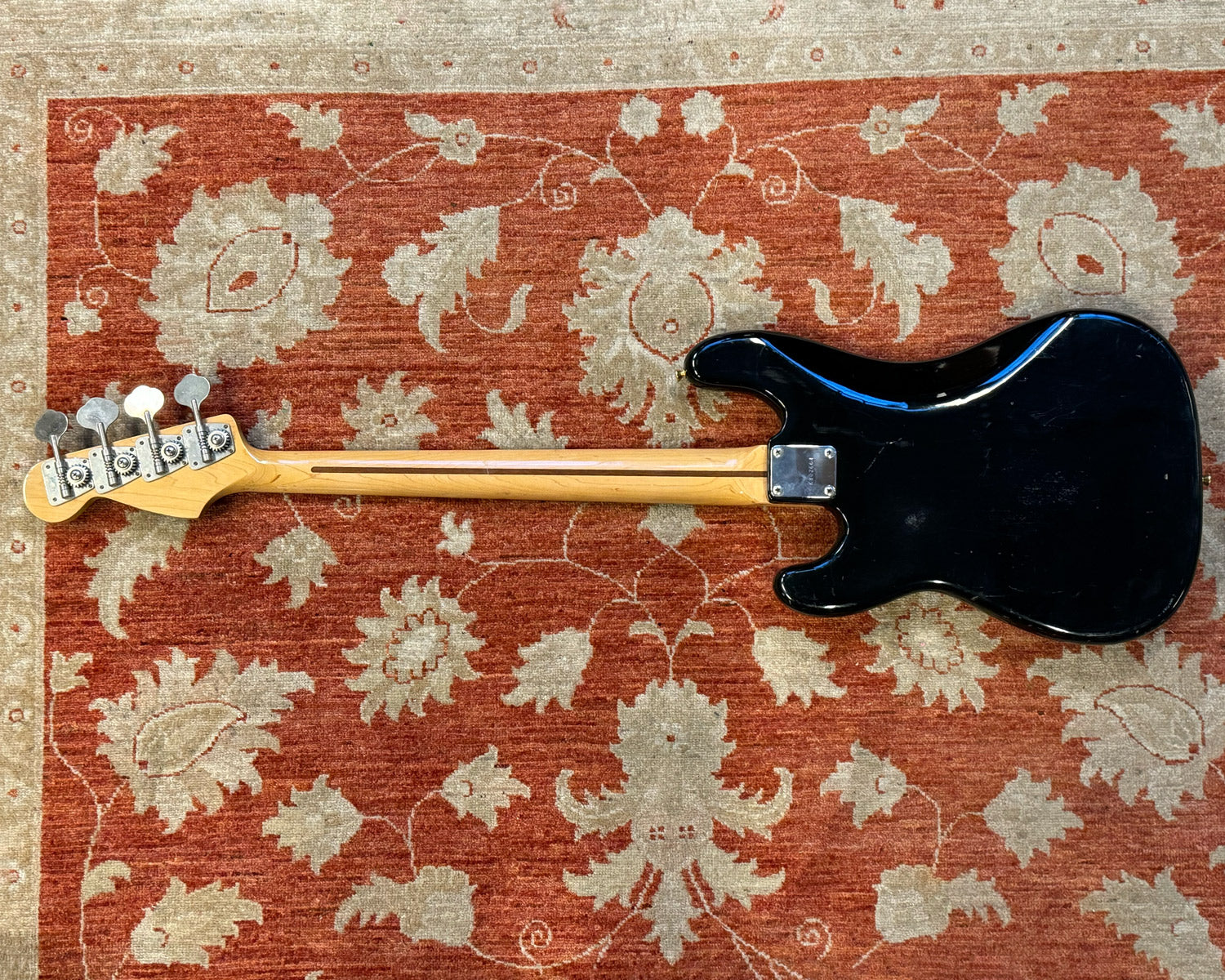 1980 Greco Spacey Sounds PB400 - Black Refin – Found Sound