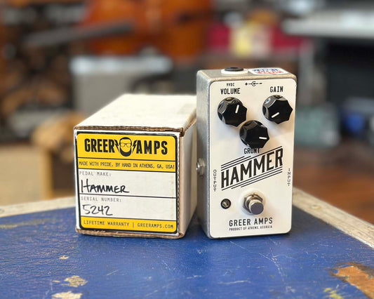 Greer Amps Hammer