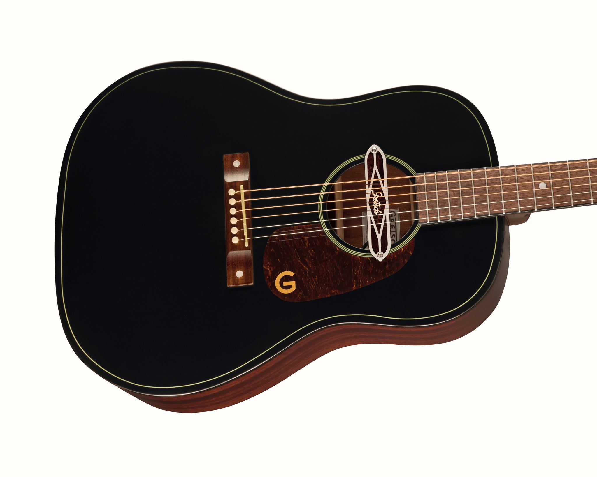 Gretsch Deltoluxe Dreadnought Black Top Found Sound