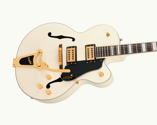 Limited Edition G2420TG Streamliner Hollow Body Single-Cut with Bigsby - Vintage White