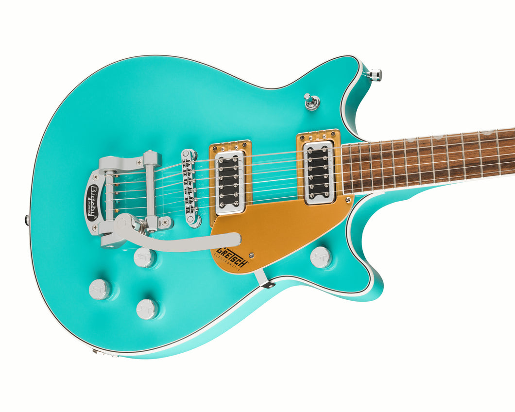 Gretsch G5232T Electromatic Double Jet FT with Bigsby, Laurel Fingerboard, Caicos Green