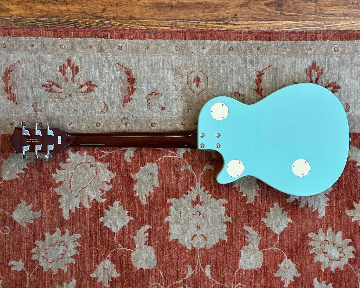 Gretsch Streamliner Jet Club Single-Cut in Mint Metallic with Hard Case