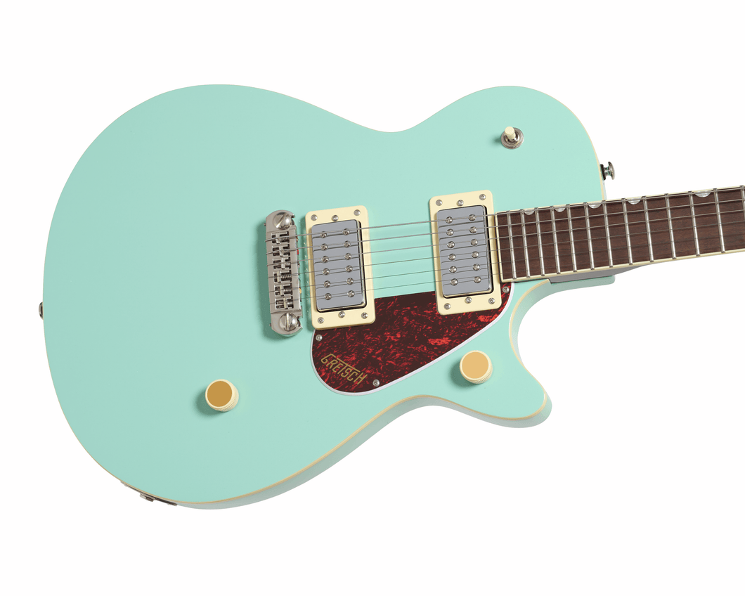 Gretsch Streamliner Jet Club Single-Cut with Wraparound, Laurel Fingerboard, Mint Metallic