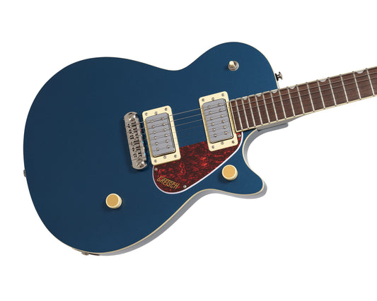 Gretsch Streamliner Jet Club Single-Cut with Wraparound, Laurel Fingerboard, Dark Denim
