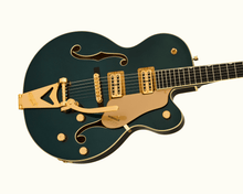 Load image into Gallery viewer, Gretsch Synchromatic Nashville Hollow Body Single-Cut with Bigsby Ebony Fingerboard - Cadillac Green
