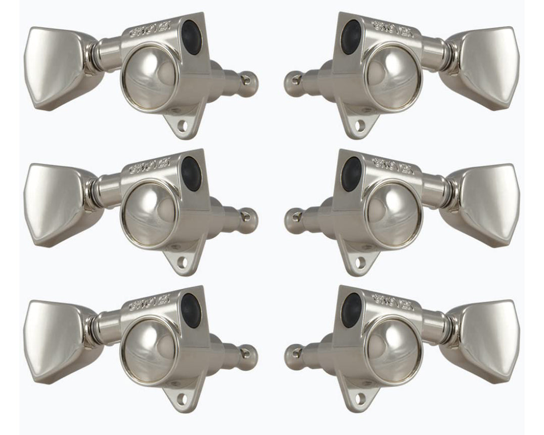Grover 102NK Rotomatic Machine Heads - Nickel Keystone Buttons