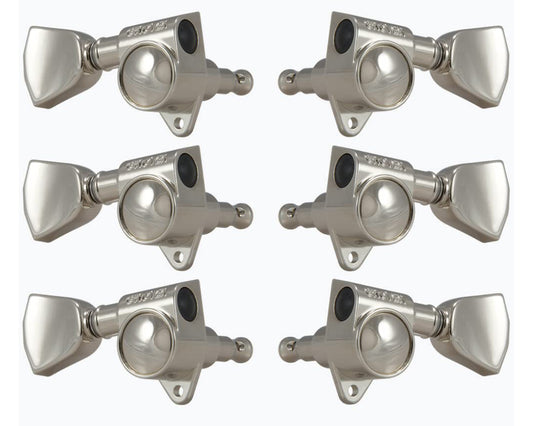 Grover 102NK Rotomatic Machine Heads - Nickel Keystone Buttons