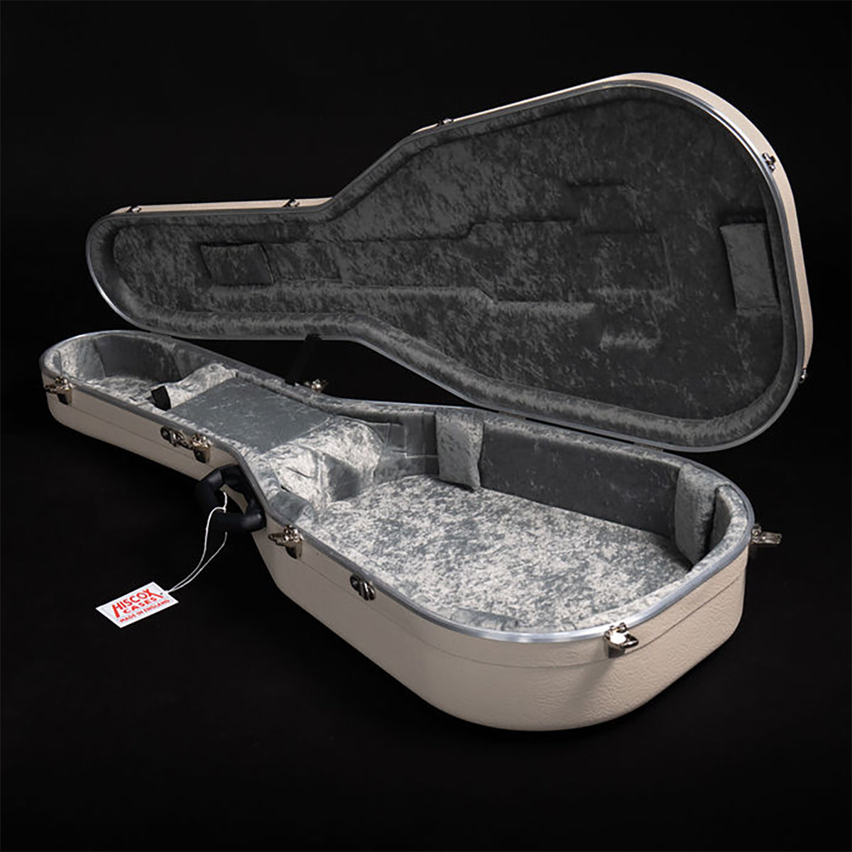 Hiscox Pro-II Dreadnought Acoustic Guitar Case Ivory