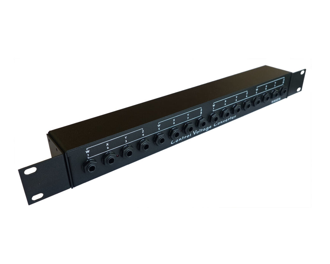 Haken Audio Control Voltage Converter with Rack Ears - Black