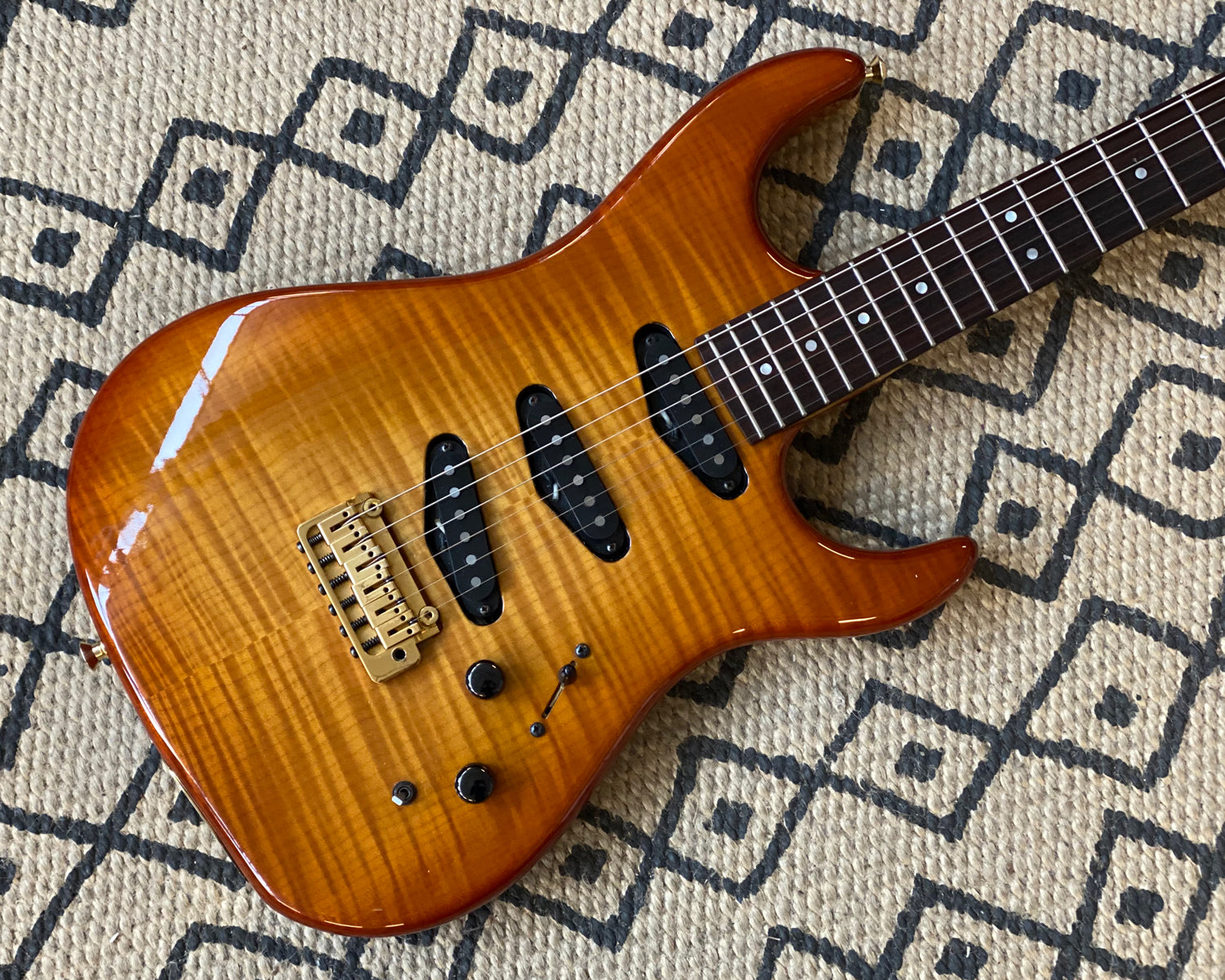 90s Hamer Vintage S - Super Strat w/ OHSC 🇺🇸 – Found Sound