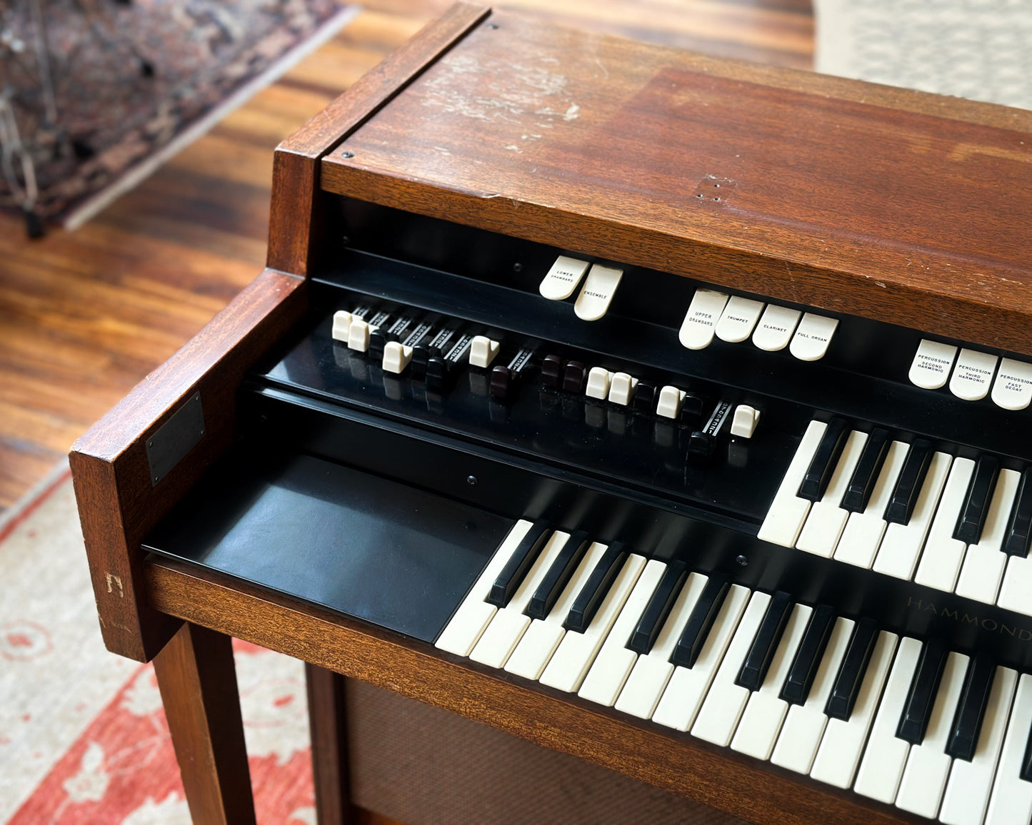 1962 Hammond L-102 Tonewheel Organ - Made in USA