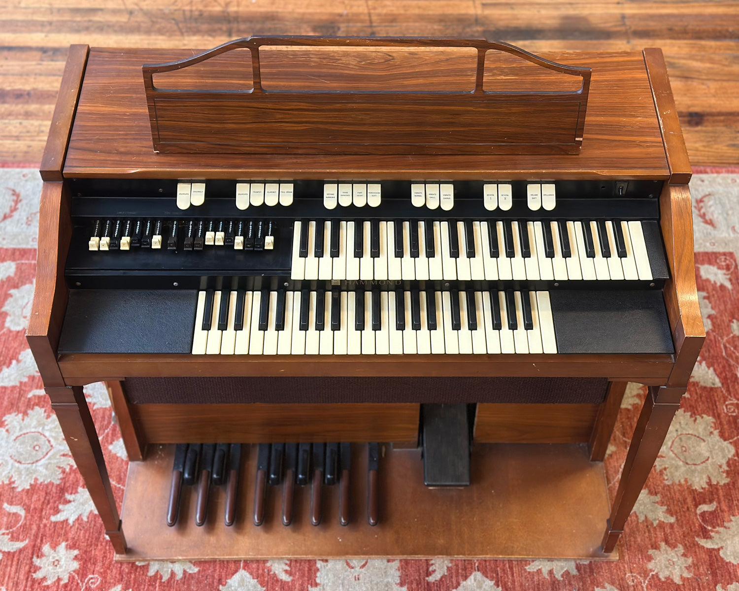 鍵盤楽器 1960 Hammond L-112 Tonewheel Organ USA 1960s Hammond L-112 Tonewheel Organ - Made in USA – Found Sound