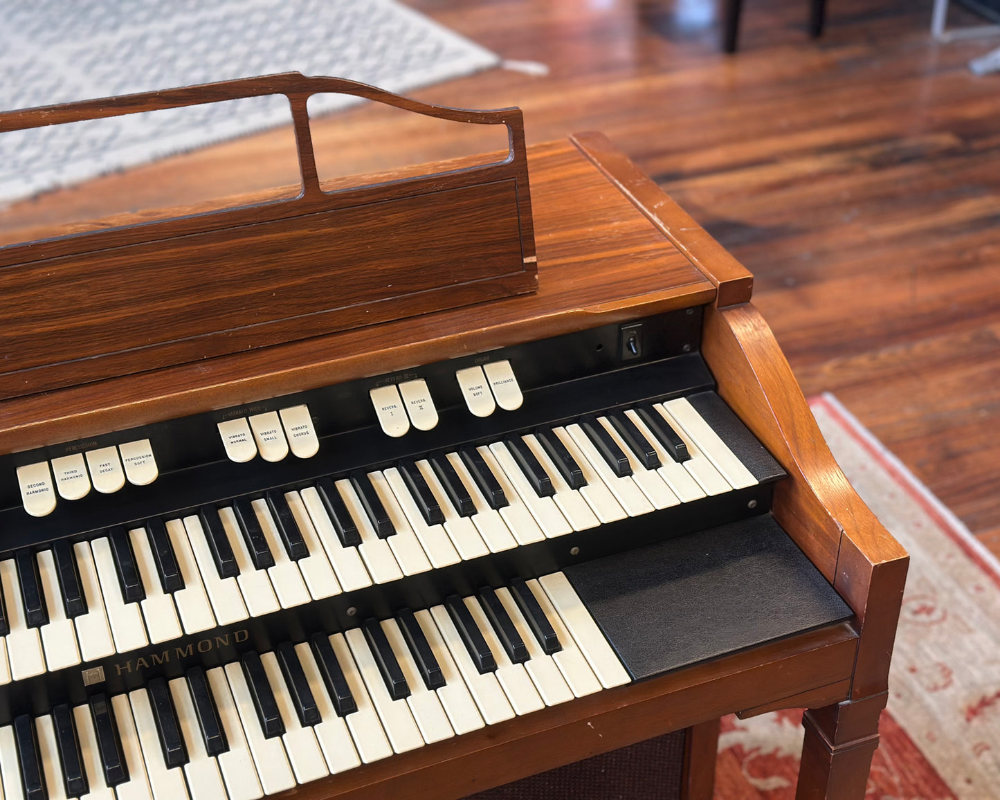 1960s Hammond L-112 Tonewheel Organ - Made in USA