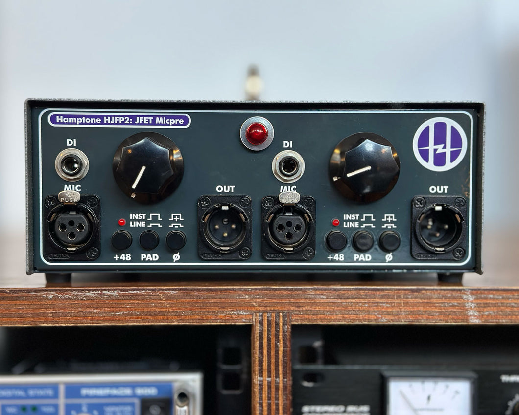 Hamptone HJFP2 Two Channel Microphone Preamp