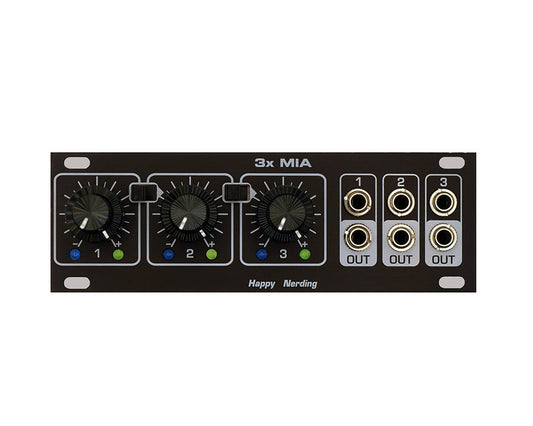 Happy Nerding 3xMIA 1U - Black