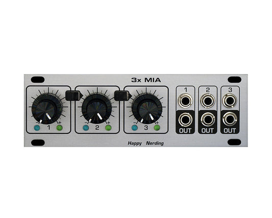 Happy Nerding 3xMIA 1U - Silver