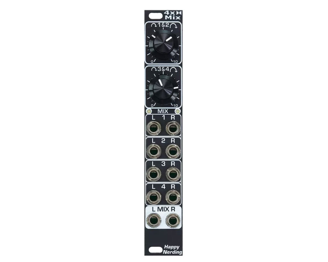 Happy Nerding 4x Stereo Mixer - Black