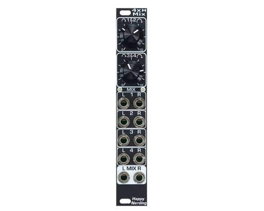 Happy Nerding 4x Stereo Mixer - Black