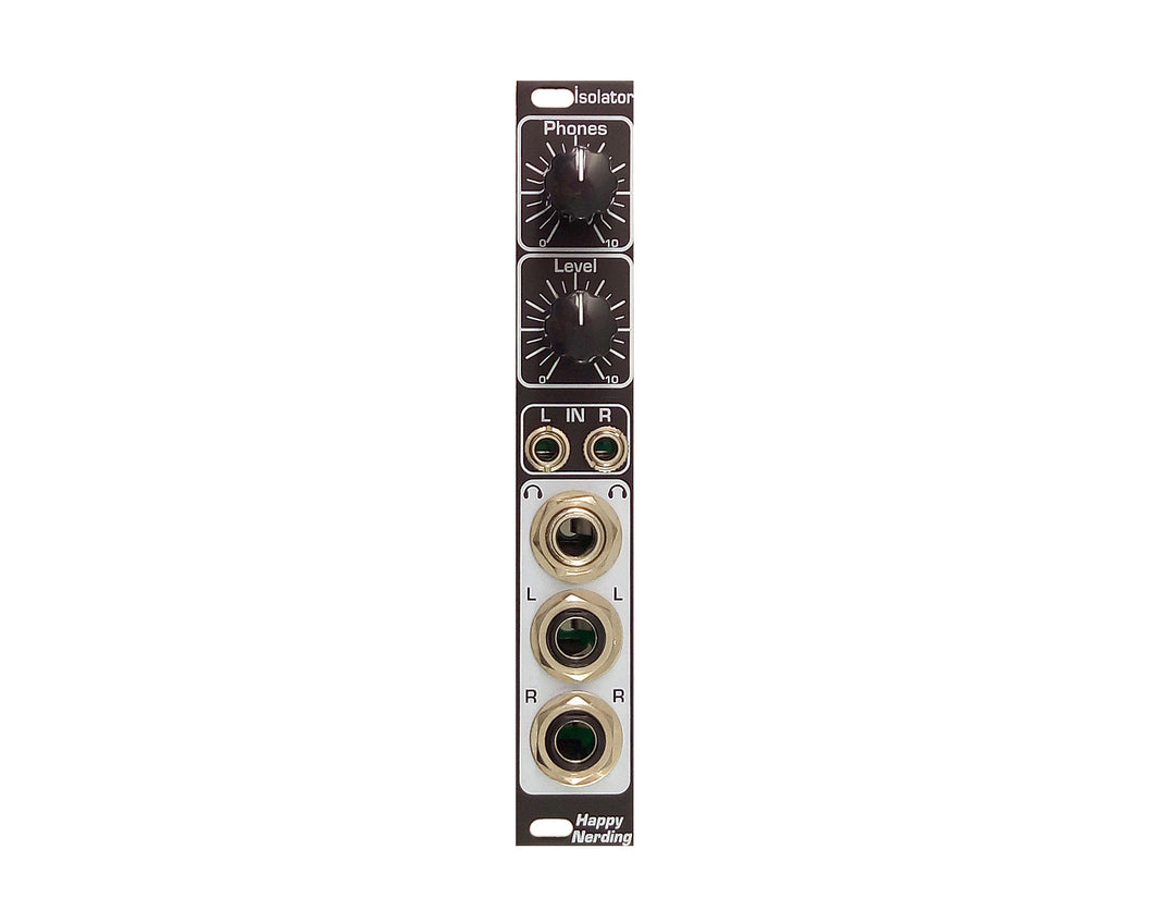 Happy Nerding Isolator - Black