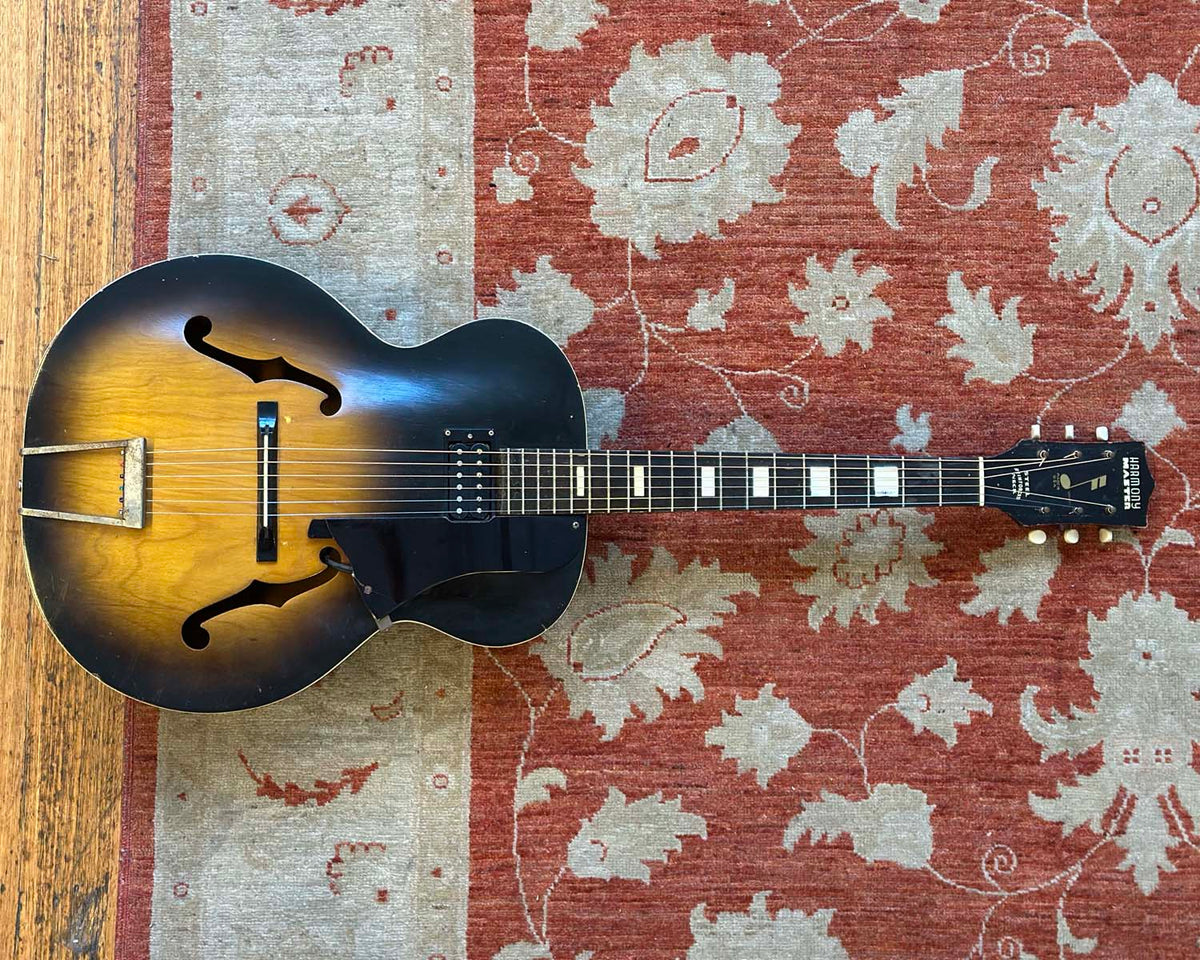 1957 Harmony H945 Master Archtop - Modified