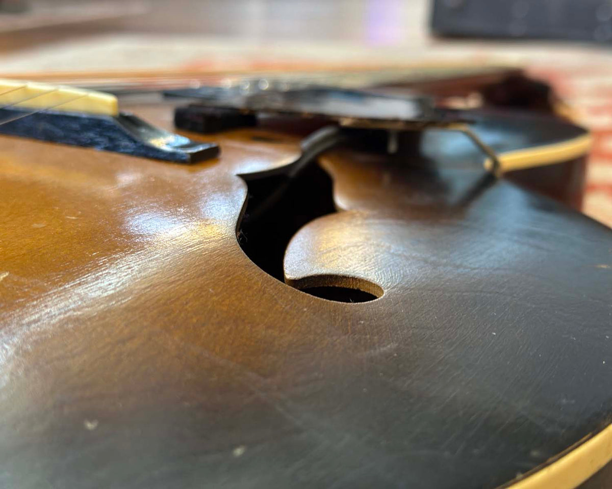 1957 Harmony H945 Master Archtop - Modified
