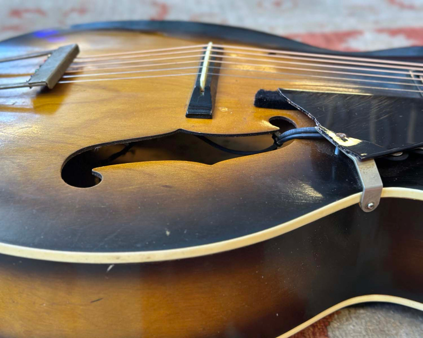 1957 Harmony H945 Master Archtop - Modified