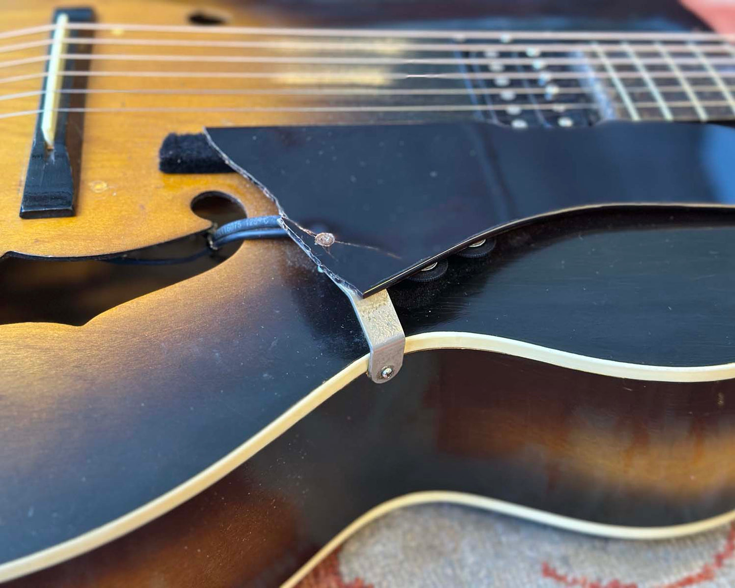 1957 Harmony H945 Master Archtop - Modified