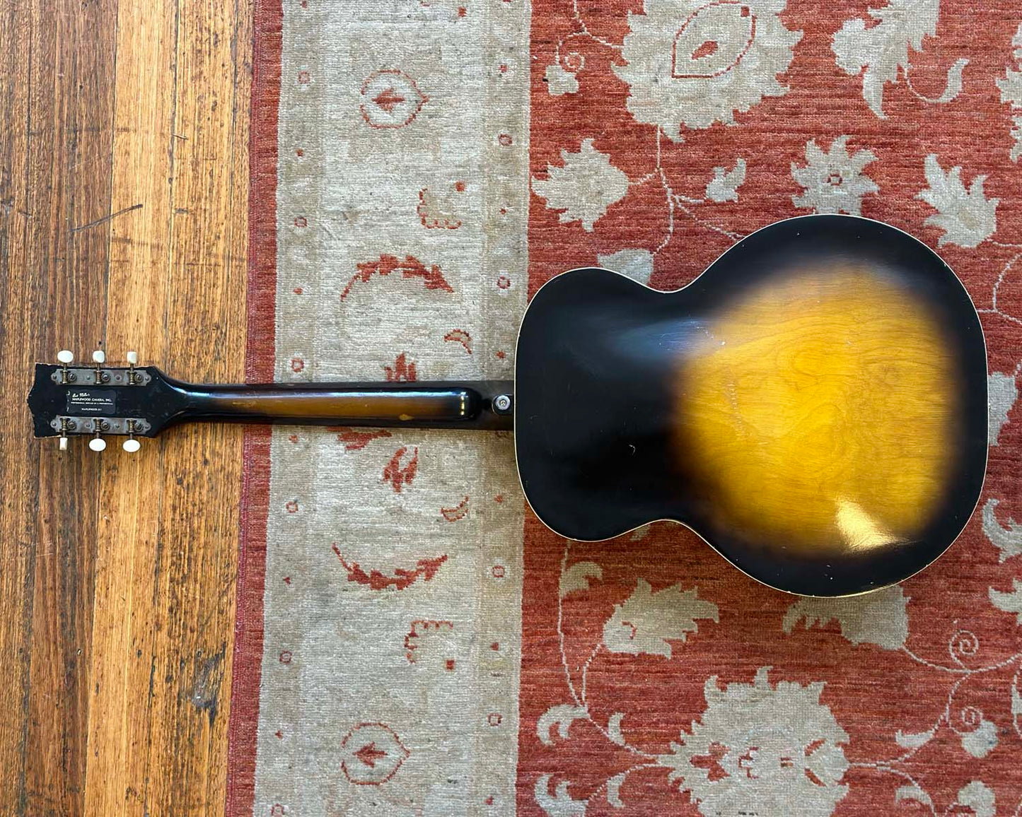 1957 Harmony H945 Master Archtop - Modified