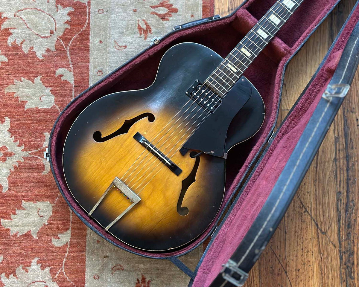 1957 Harmony H945 Master Archtop - Modified