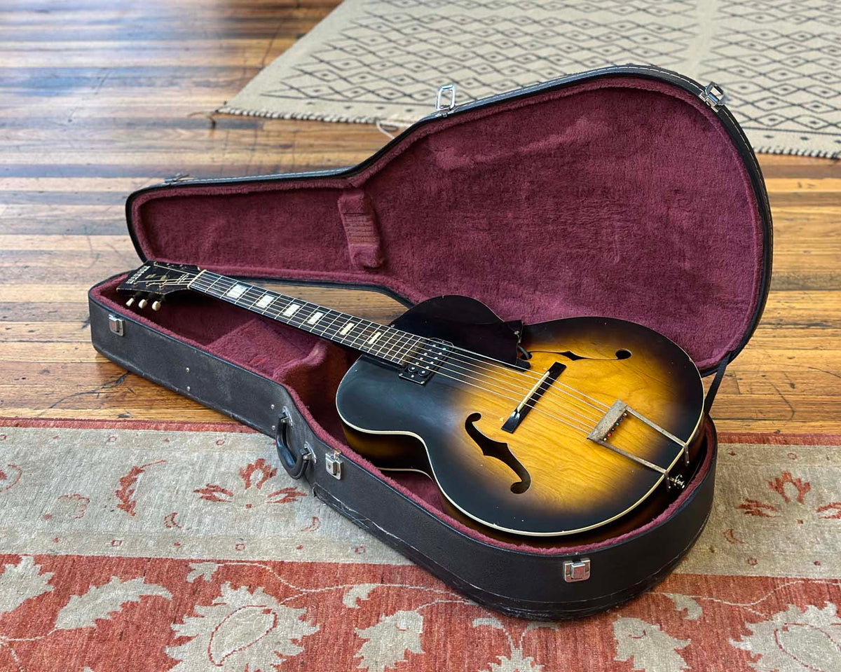 1957 Harmony H945 Master Archtop - Modified