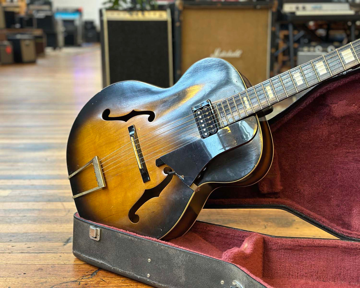 1957 Harmony H945 Master Archtop - Modified