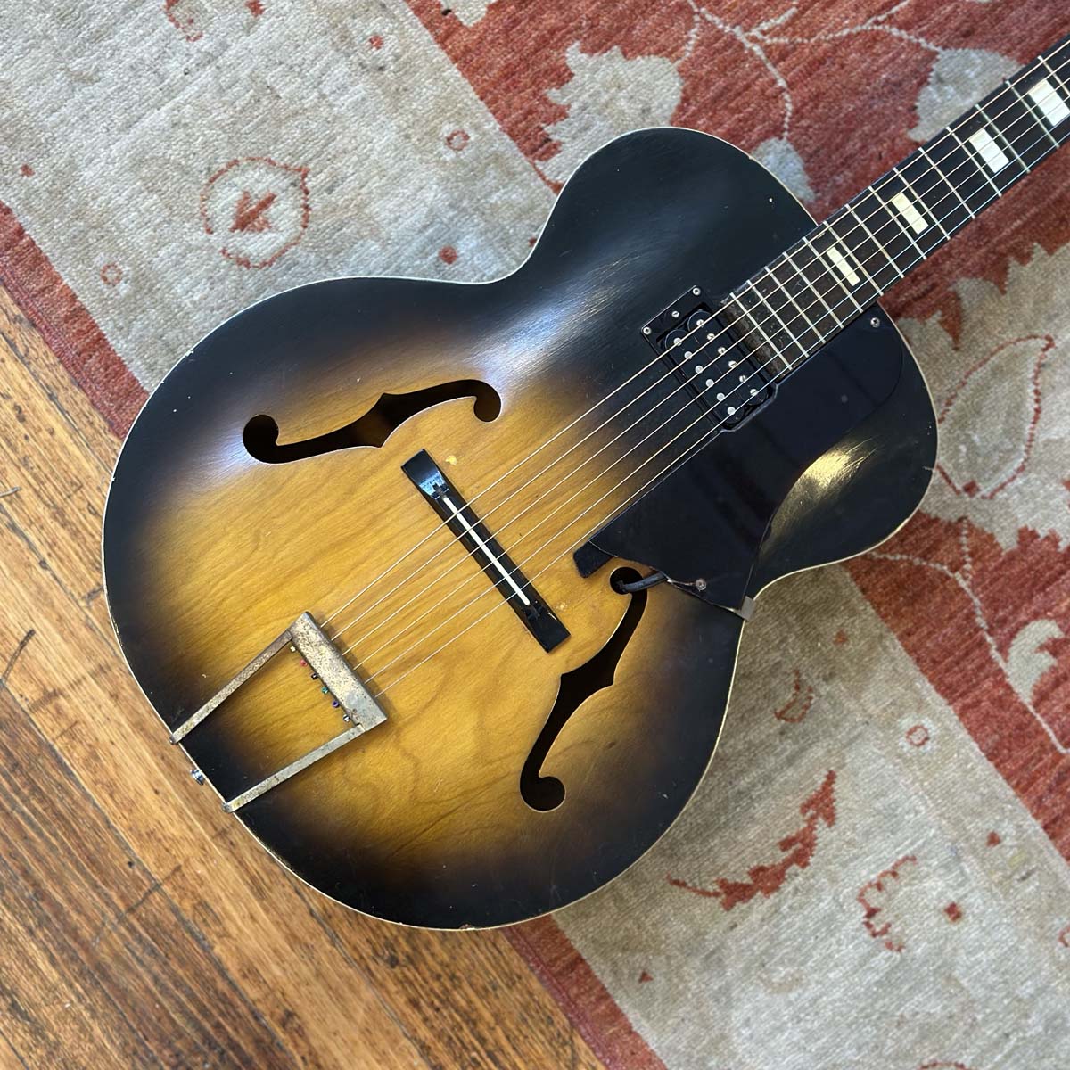 1957 Harmony H945 Master Archtop - Modified