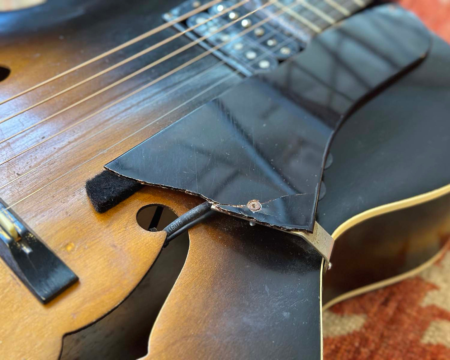 1957 Harmony H945 Master Archtop - Modified