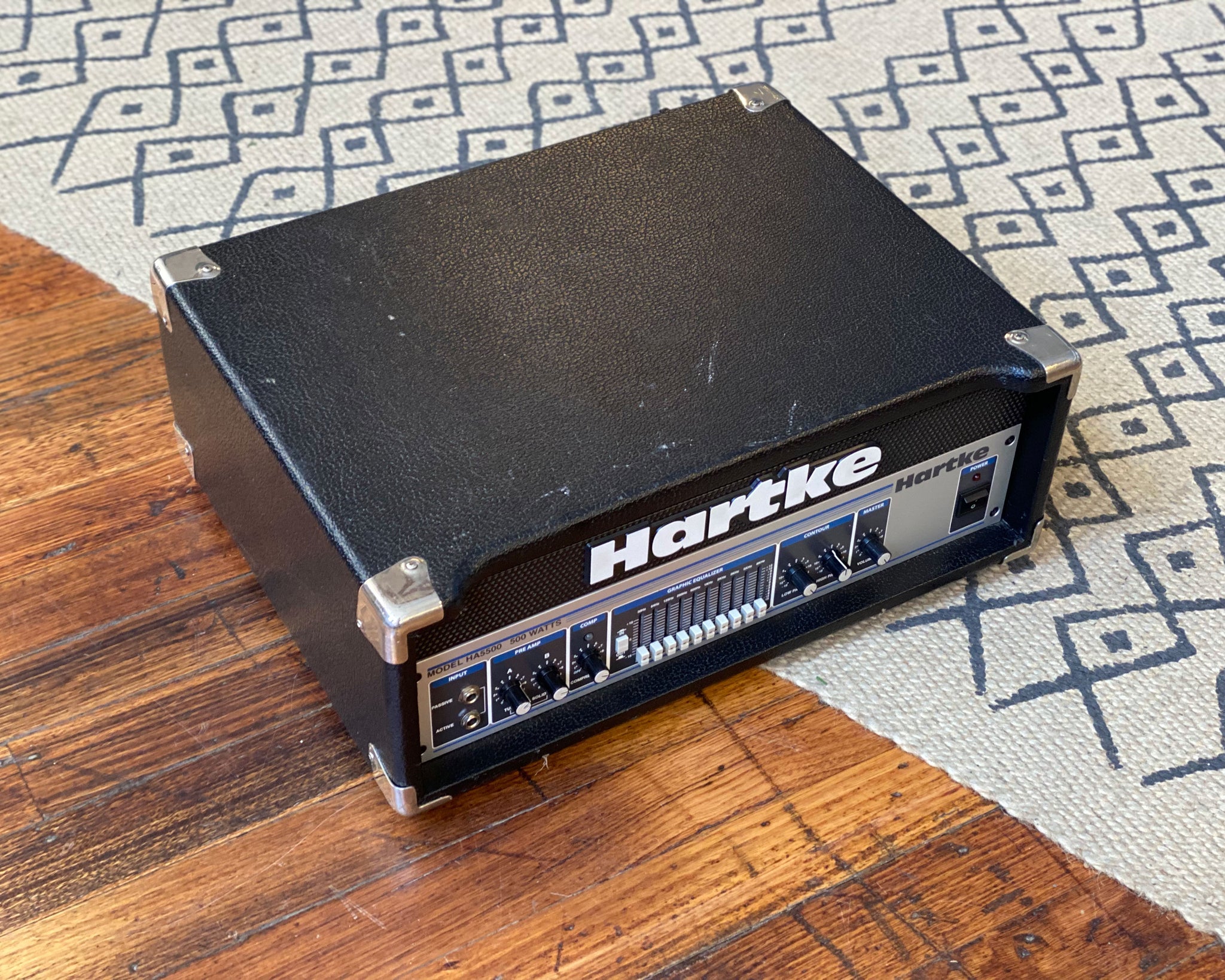 Hartke HA5500 500 Watt Hybrid Bass Amplifier – Found Sound